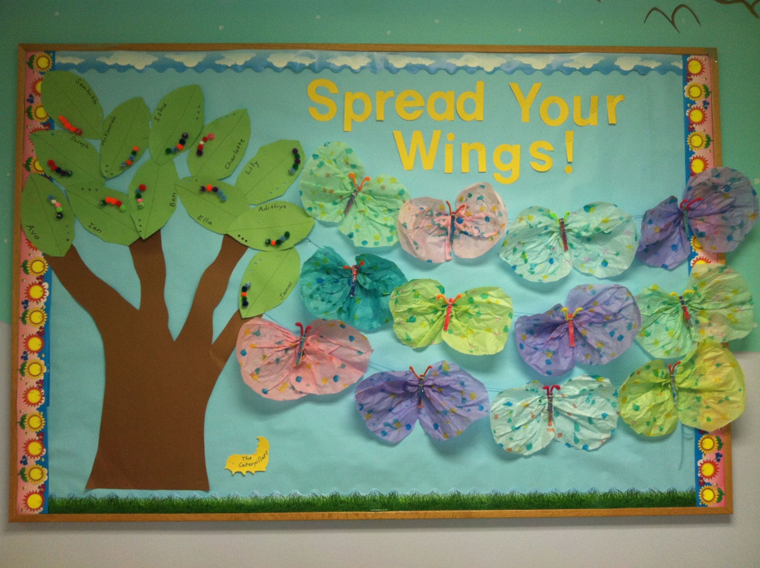 May Crafts For Preschoolers
 Our May bulletin board Crafts for children