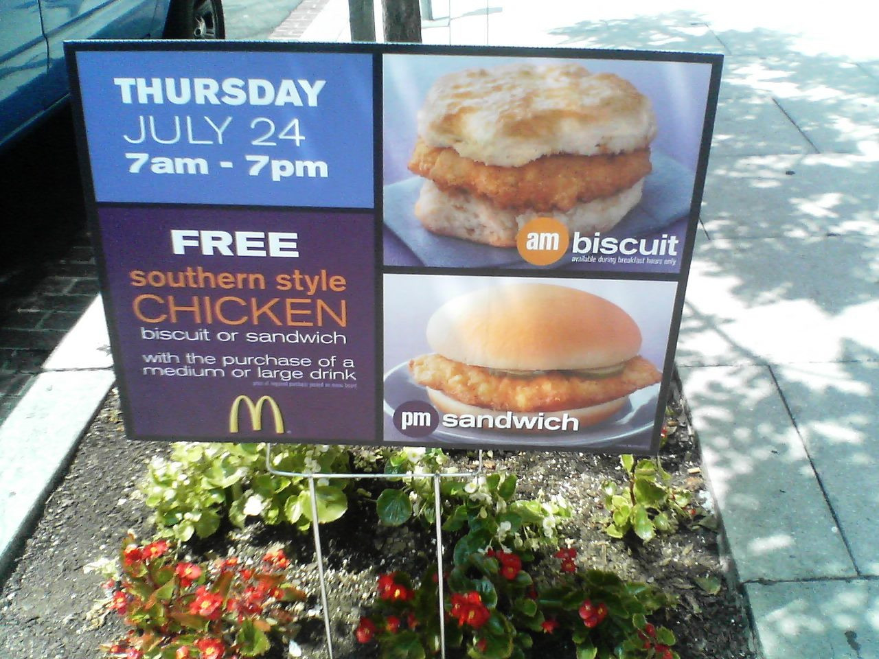 Mcdonald'S Southern Style Chicken Biscuit
 Free Chicken At McDonald’s Today