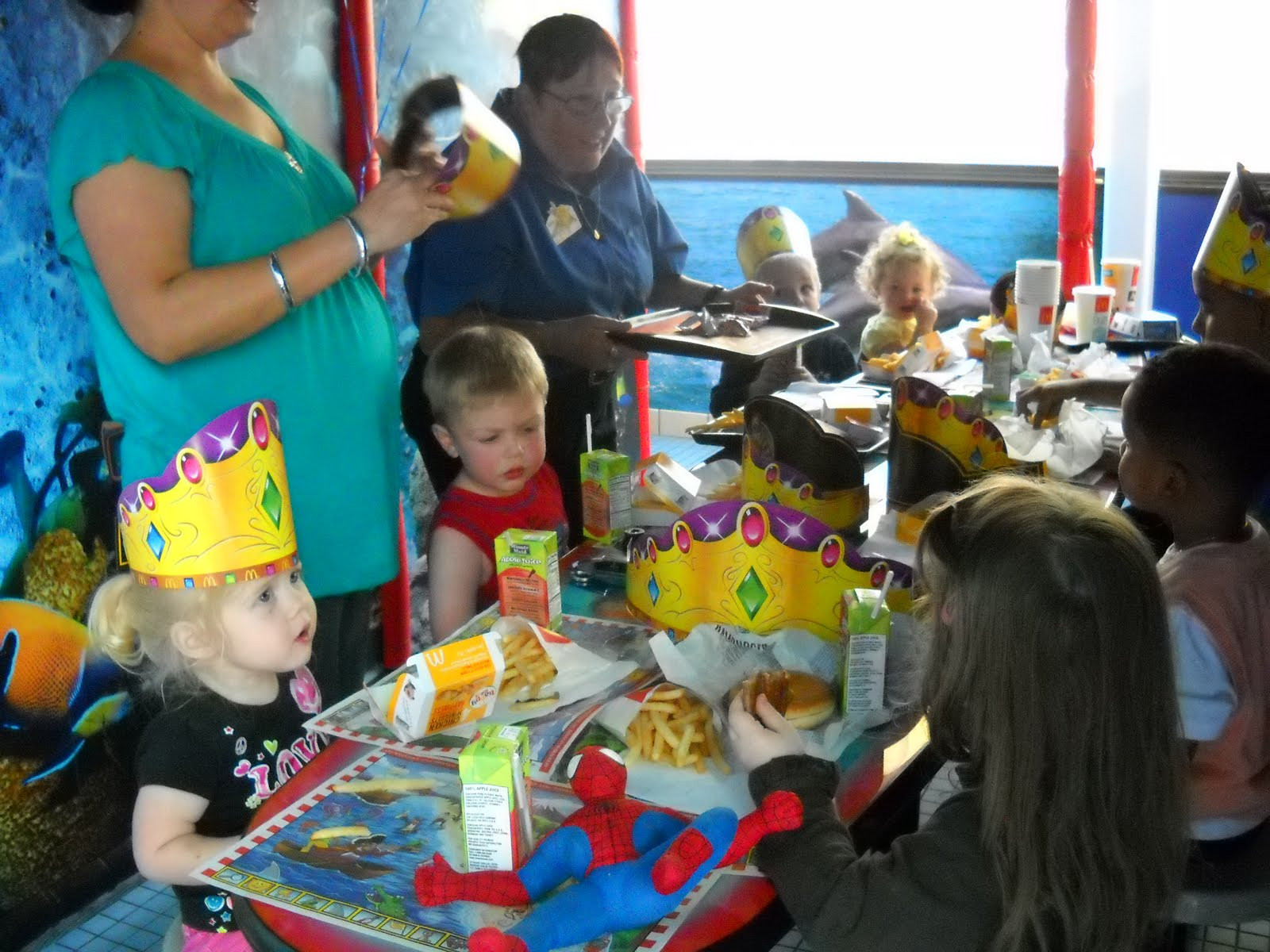 Mcdonalds Birthday Party
 My Pixie Morgan First Birthday Party McDonald s
