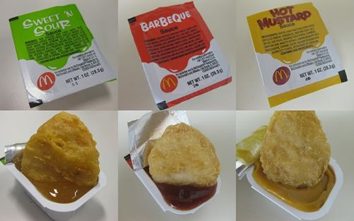 Mcdonalds Nugget Sauces
 GrubGrade