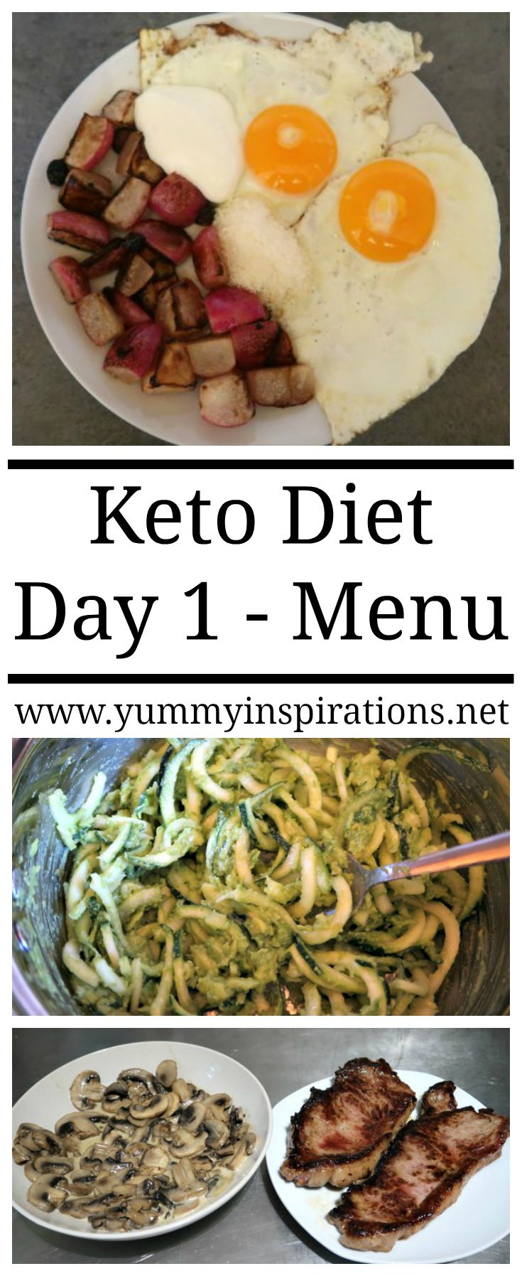 Meals For Keto Diet
 Keto Day 1 Meal Plan Menu & Video Diary Day e