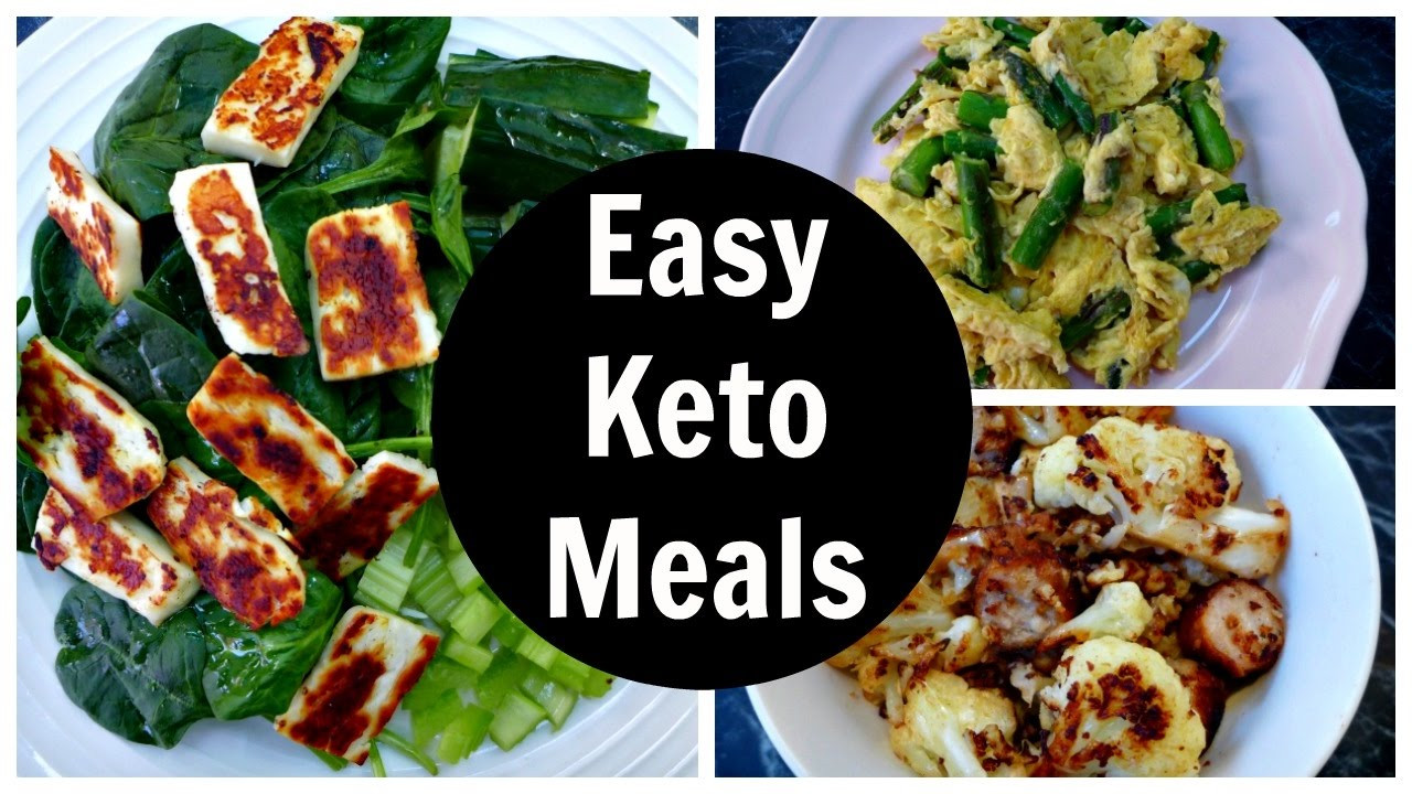 Meals For Keto Diet
 Easy Keto Meals Full Day of Low Carb Ketogenic Diet