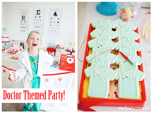 Med School Graduation Party Ideas
 Kara s Party Ideas Doctor Nurse Themed Birthday Party