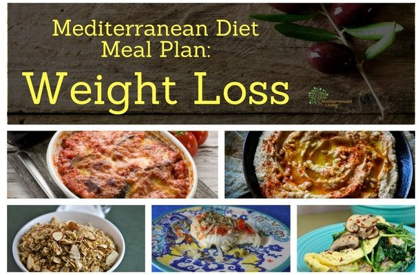Mediterranean Diet For Weight Loss
 Mediterranean Diet Meal Plan Weight Loss Mediterranean
