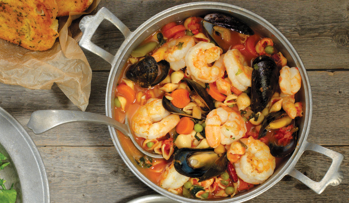 Mediterranean Seafood Stew
 Reinhart Foodservice Say Si to Seafood