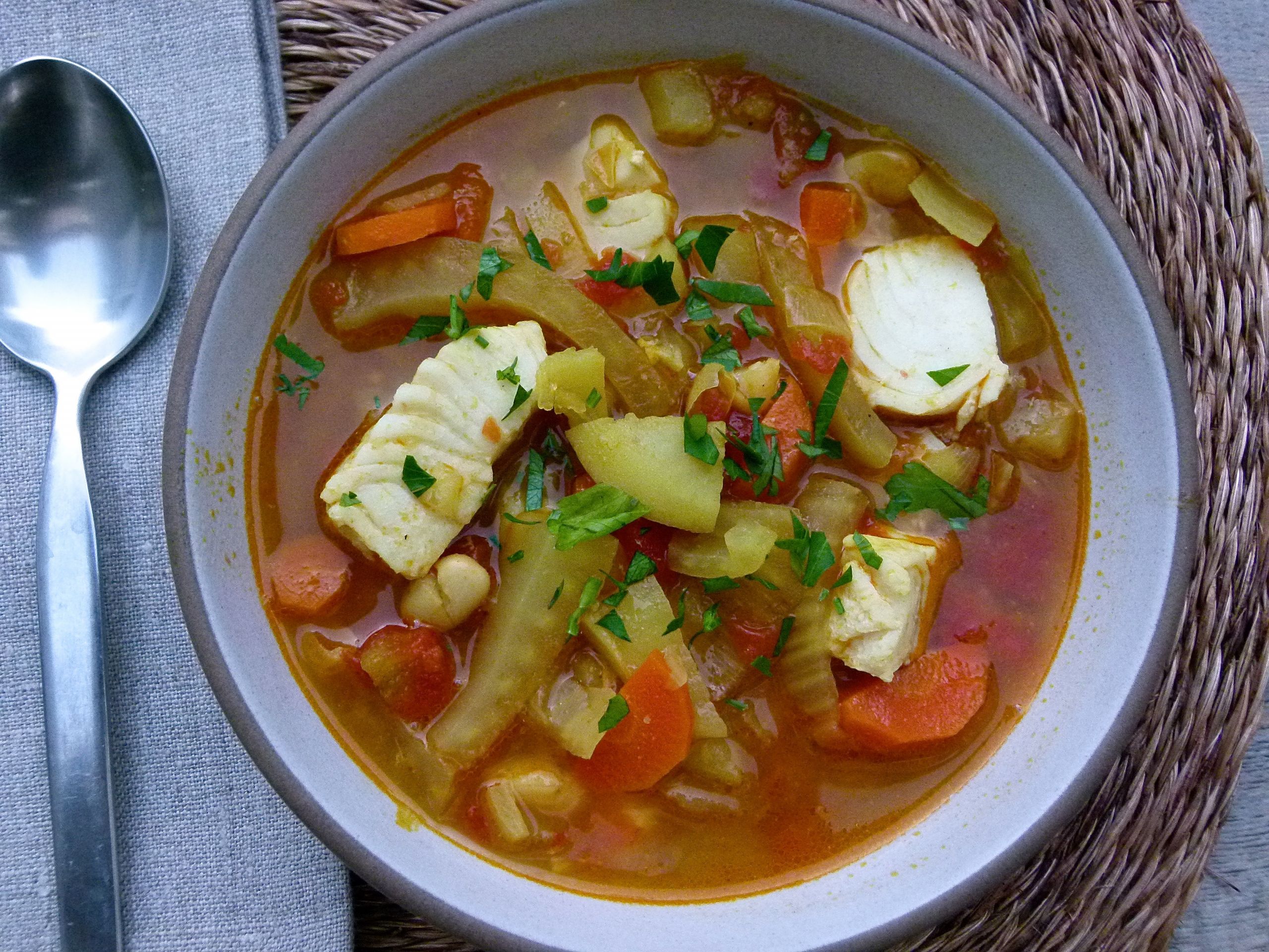Mediterranean Seafood Stew
 Mediterranean Fish Stew Recipe