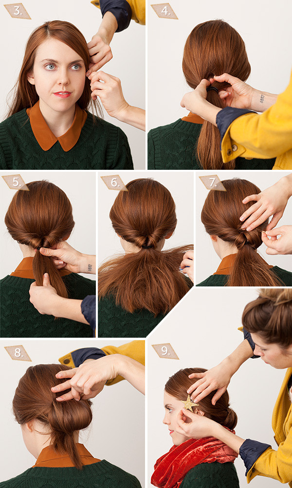 Medium Hairstyles Tutorials
 Best Tressed Holiday Hair with Flair for the Medium maned