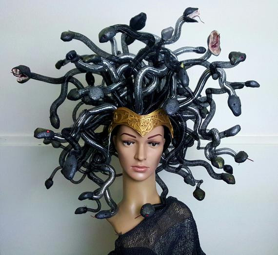 Medusa Hair DIY
 Medusa headpiece