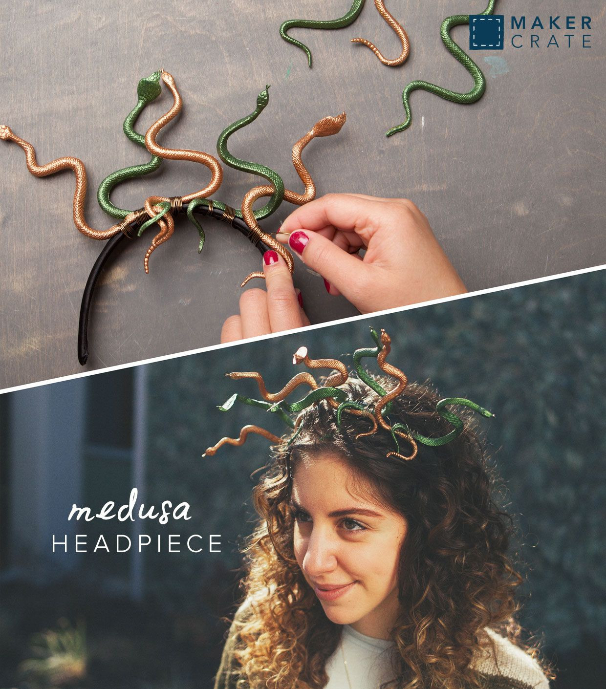 Medusa Hair DIY
 Medusa Headpiece