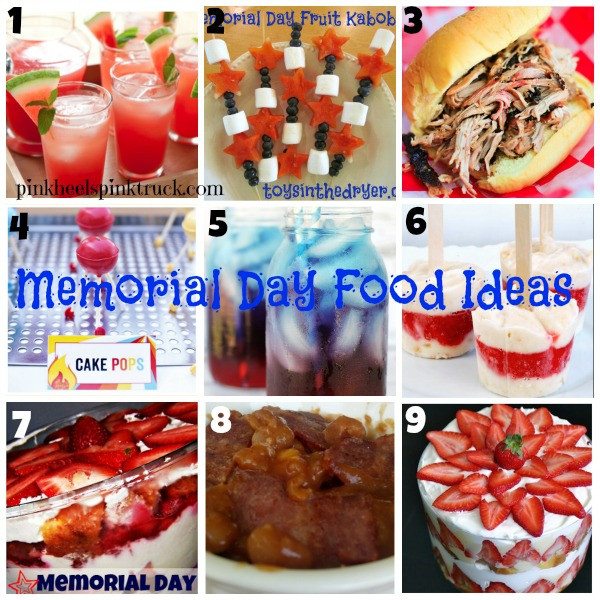 Memorial Day Food Ideas
 Last Minute Memorial Day Ideas Pink Heels Pink Truck