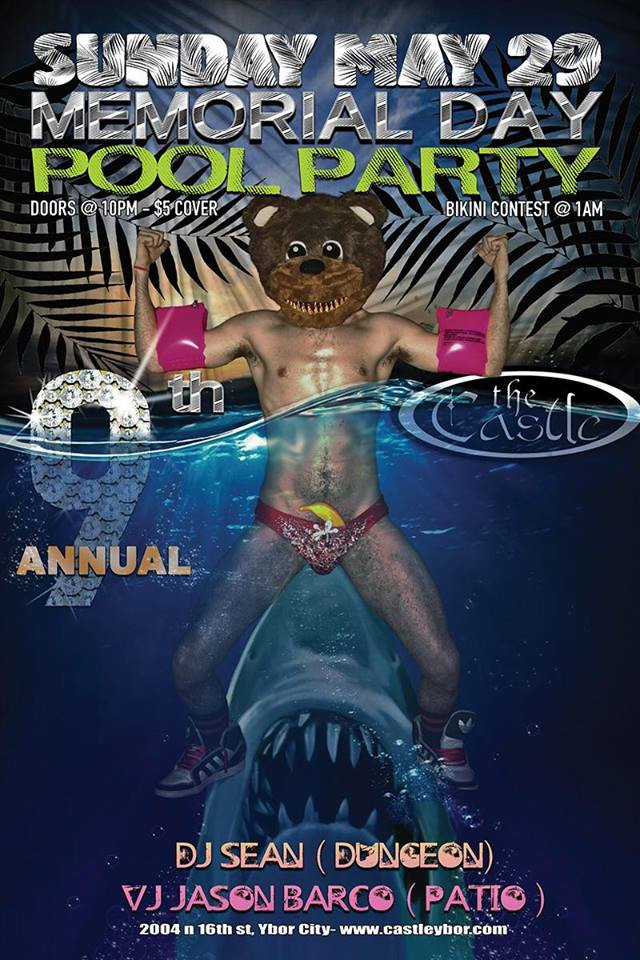 Memorial Day Pool Party
 9th Annual Memorial Day Pool Party – Sunday May 29th