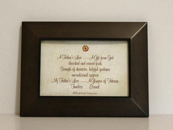 Memorial Gift Ideas For Loss Of Father
 Sympathy Gift for Loss of a Father a touching