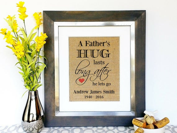 Memorial Gift Ideas For Loss Of Father
 Top 22 Sympathy Gifts for Loss Father for Child Home