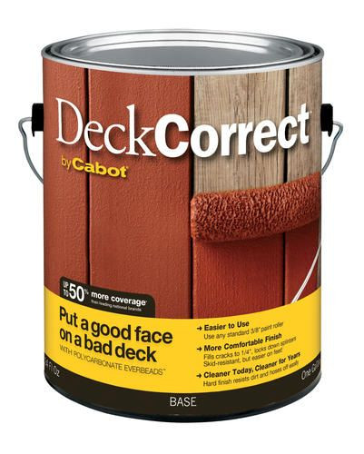 Menards Deck Paint
 Cabot Deck Correct Tint Base 1 gal at Menards Cabot