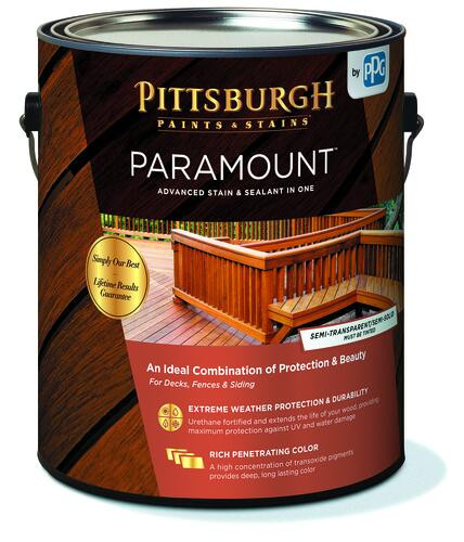 Menards Deck Paint
 Pittsburgh Paints & Stains Paramount Semi Transparent