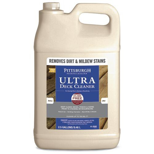 Menards Deck Paint
 Pittsburgh Paints & Stains Ultra Deck Cleaner 2 5 gal