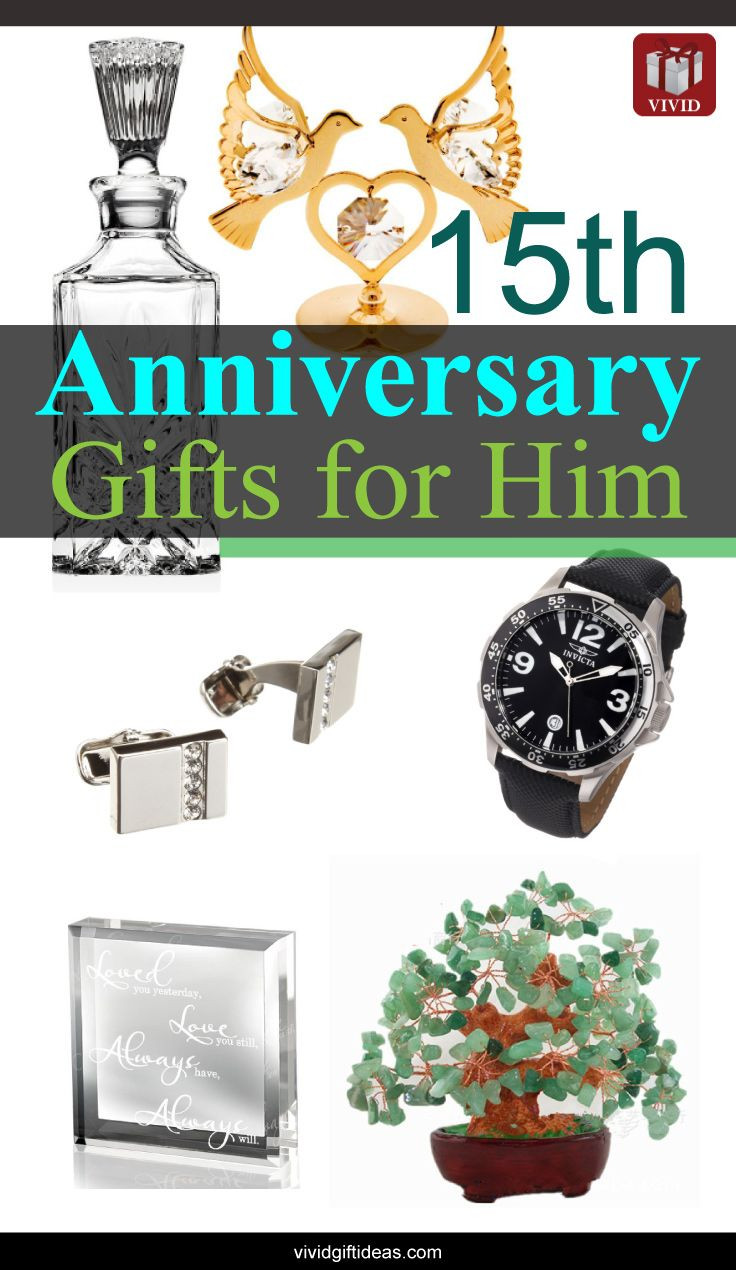 Mens Anniversary Gift Ideas
 15th Wedding Anniversary Gift Ideas for Men