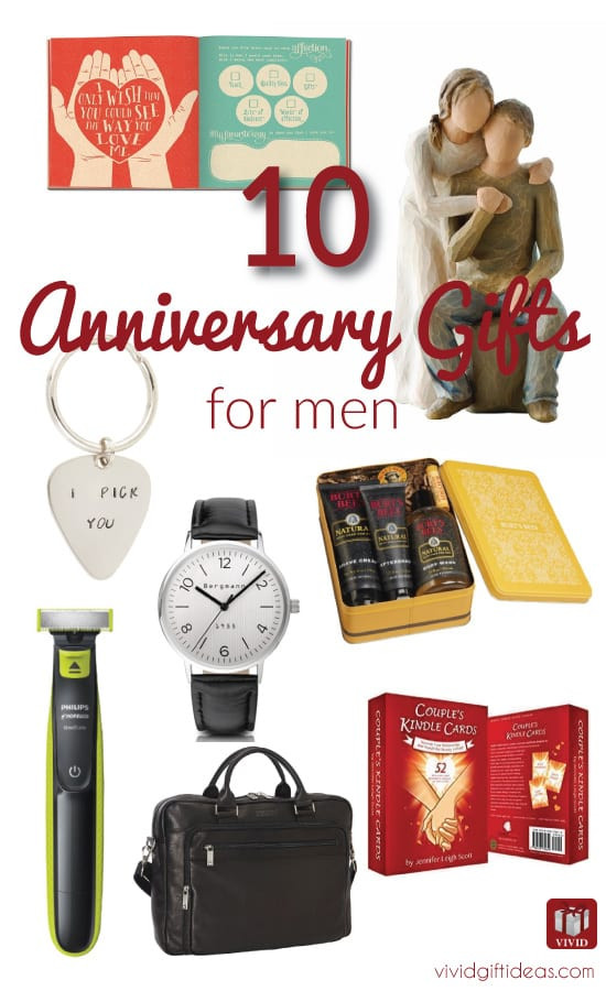 Mens Anniversary Gift Ideas
 Top 10 Anniversary Gift Ideas for Men Vivid s