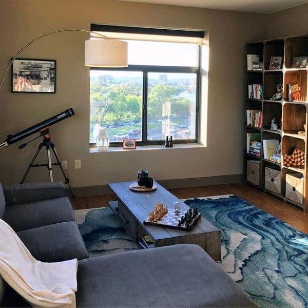 Mens Bedroom Ideas For Apartment
 100 Bachelor Pad Living Room Ideas For Men Masculine Designs