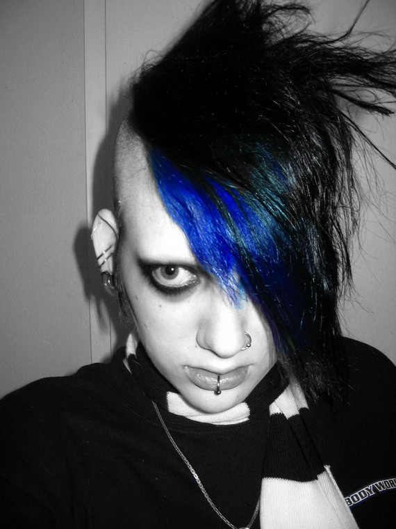 Mens Goth Hairstyles
 Gothic Hairstyles for Men