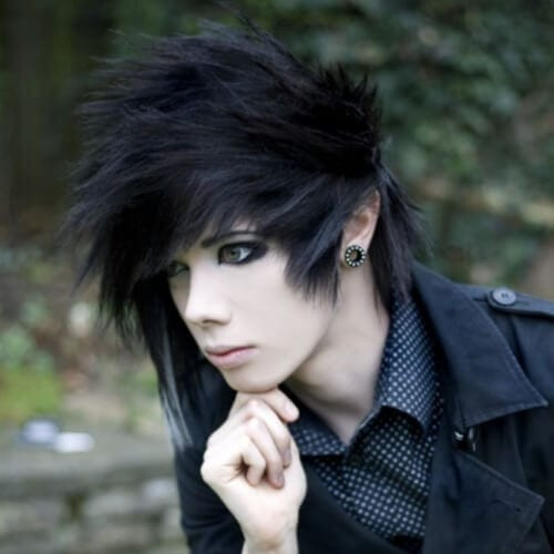 Mens Goth Hairstyles
 50 Punk Hairstyles for Guys to Keep It Alive Men