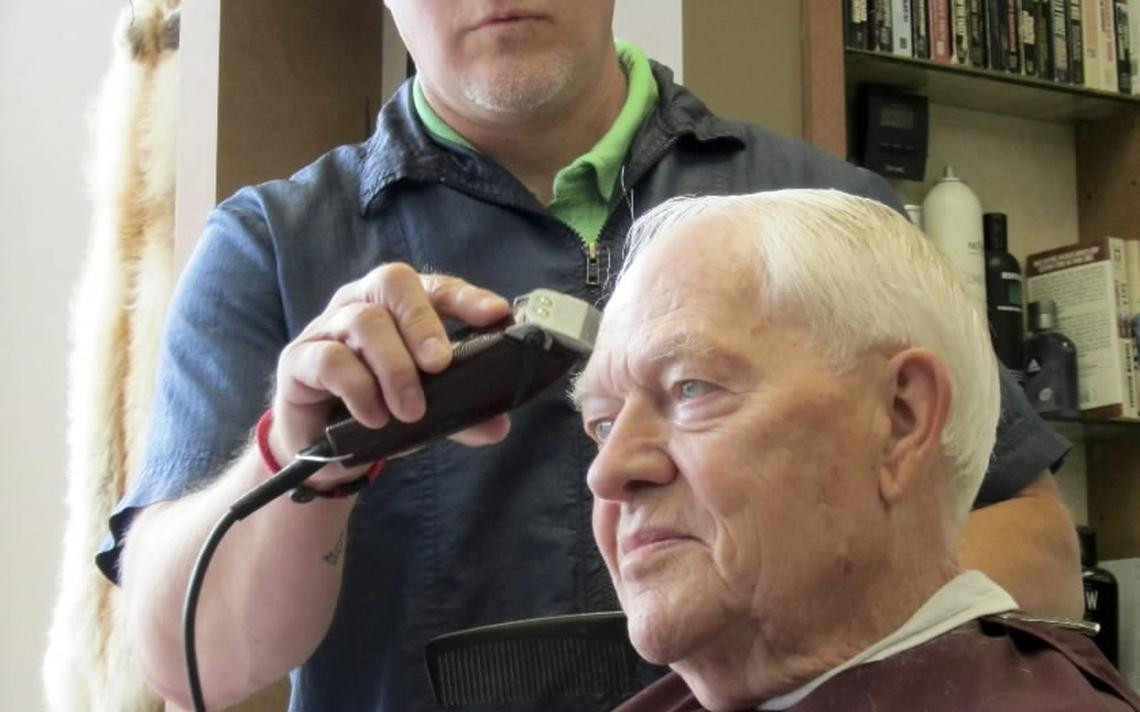 Mens Haircuts Fargo
 Fargo man makes a 68 year habit of ting his hair cut at