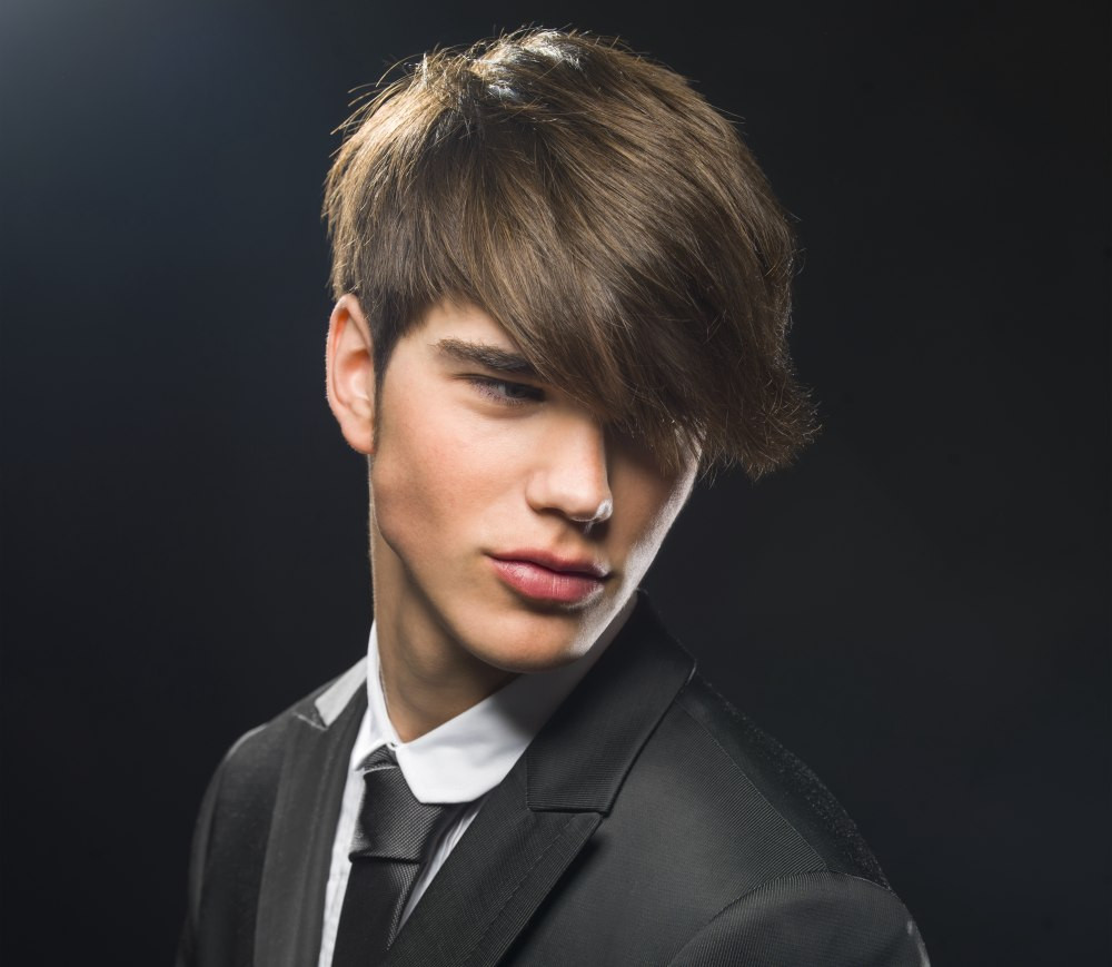 Mens Hairstyles Bangs
 Sophisticated hairstyles with at least two tones of colors