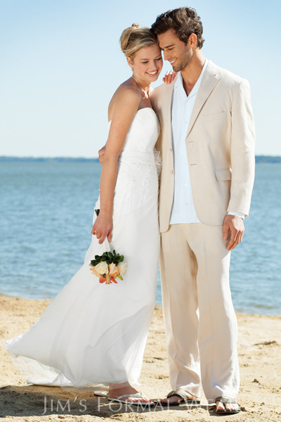 Mens Linen Suits Beach Wedding
 Ivory Linen Suits Beach Wedding Suits For Men Tailored