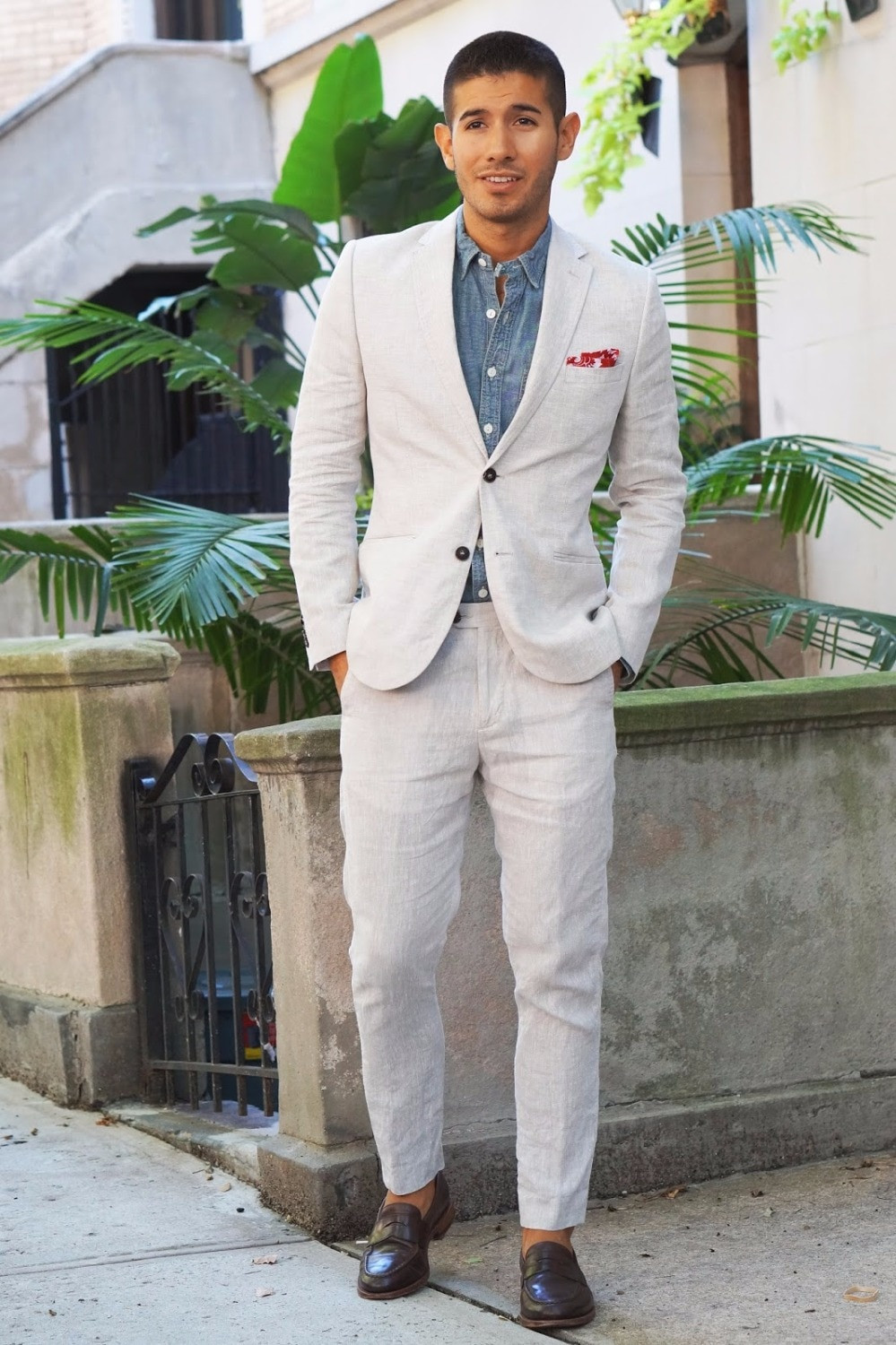 Mens Linen Suits Beach Wedding
 Latest Coat Pant Designs Ivory Casual Linen Custom Beach