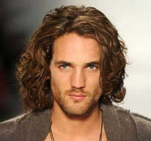 Mens Long Hairstyles For Thick Hair
 Long Hairstyles for Men with Thick Hair