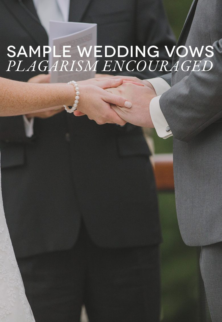 Mens Wedding Vows
 25 Real Wedding Vows For Any Ceremony