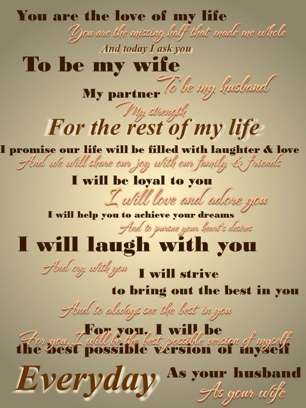 Mens Wedding Vows
 Funny Wedding Vows Make Your Guests Happy cry