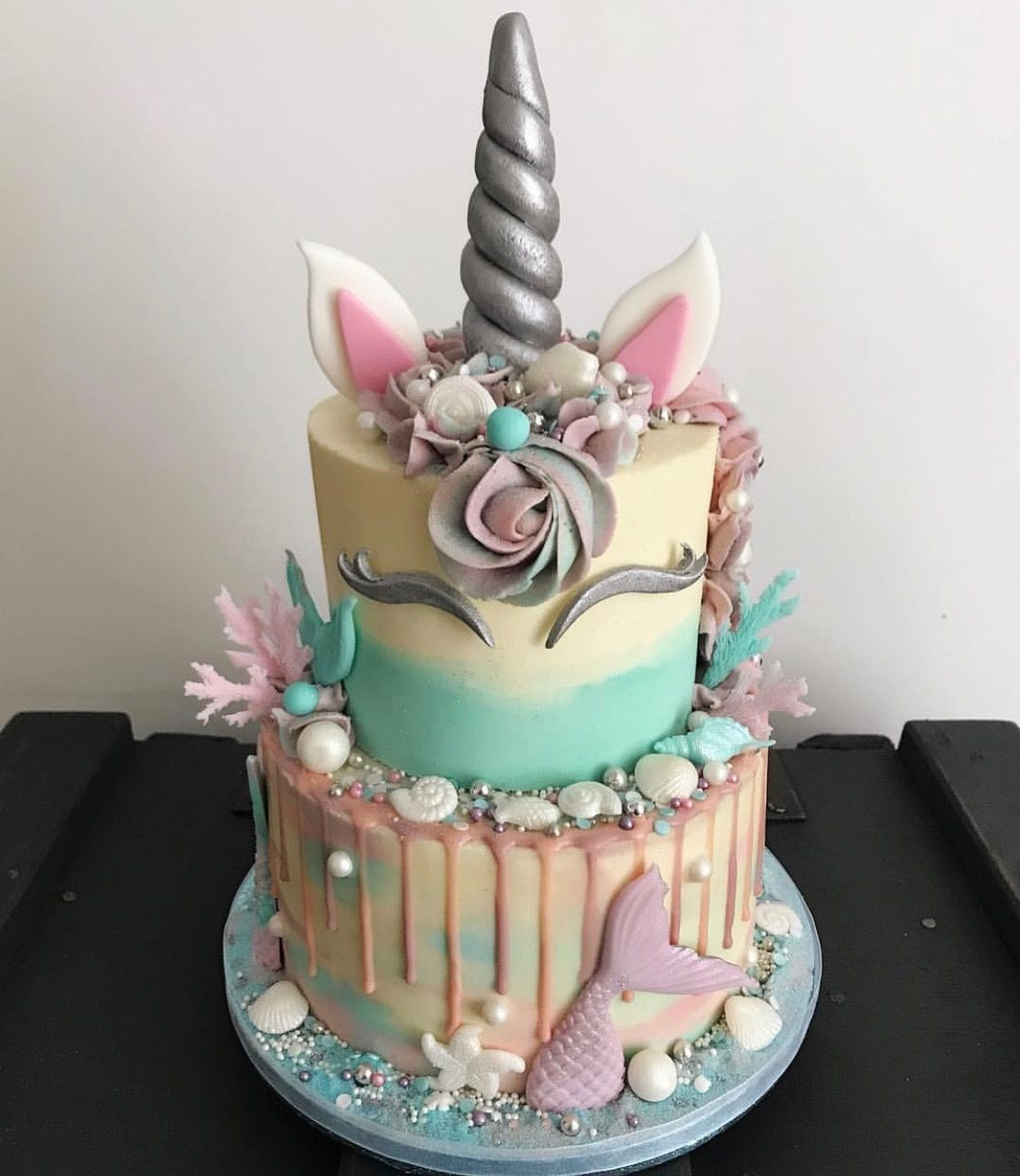 Mermaid And Unicorn Party Ideas
 Mermicorn Cake Mermaid Cake Unicorn Cake