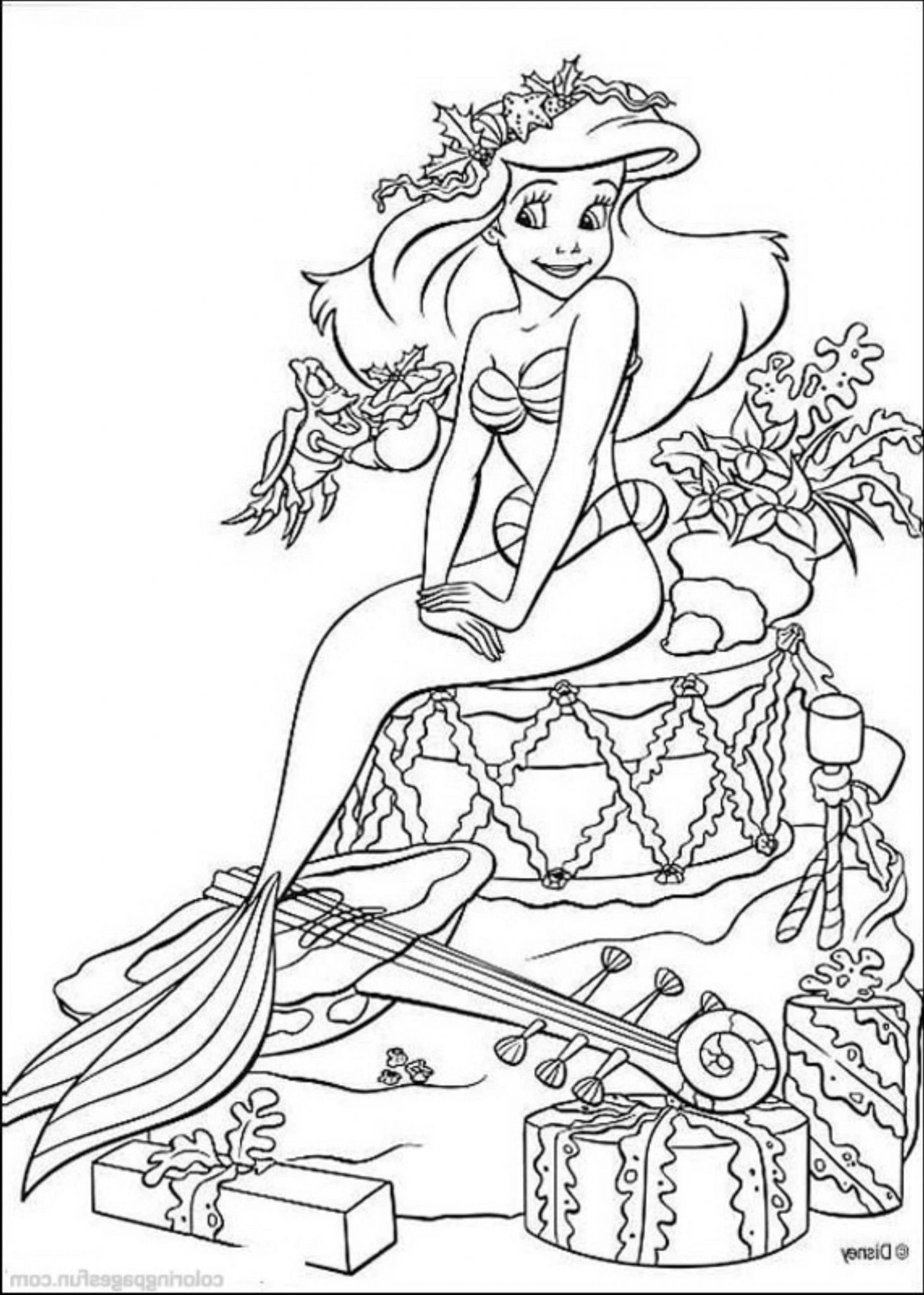 Mermaid Coloring Pages Free Printable
 Print & Download Find the Suitable Little Mermaid