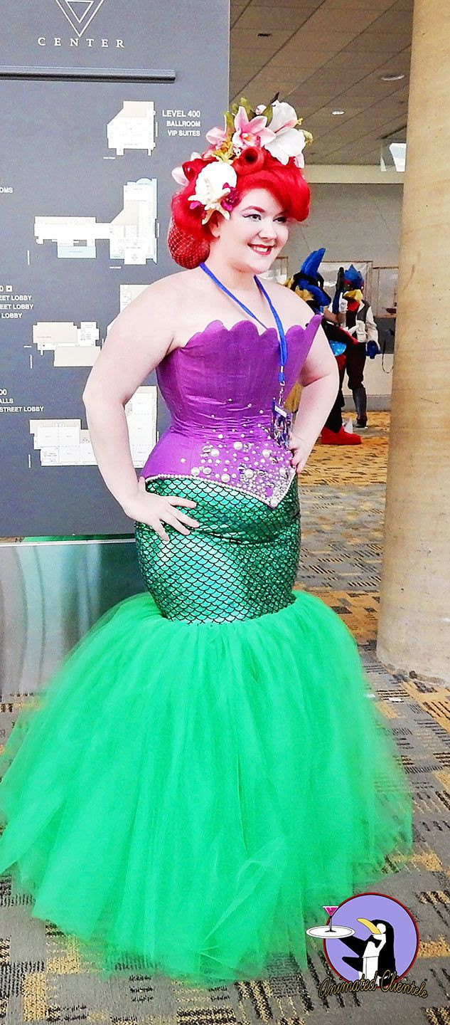 Mermaid Halloween Costume DIY
 DIY Ariel the little Mermaid Costume