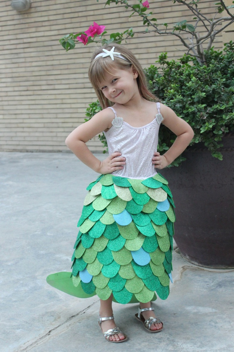 Mermaid Halloween Costume DIY
 13 Clever Halloween Costumes for Kids Spooky Little