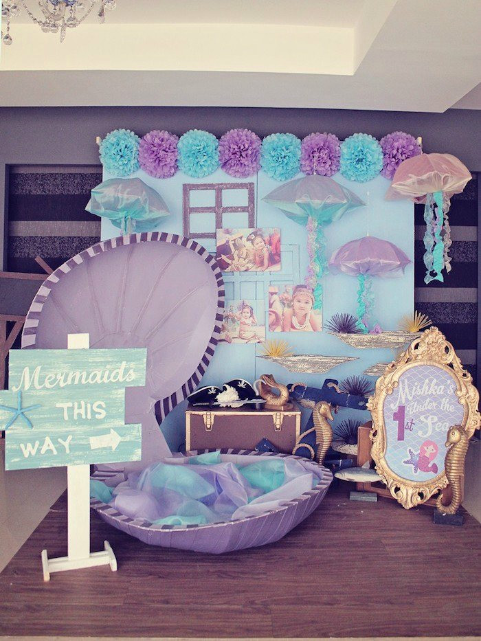 Mermaid Party Decorations Ideas
 21 Marvelous Mermaid Party Ideas for Kids
