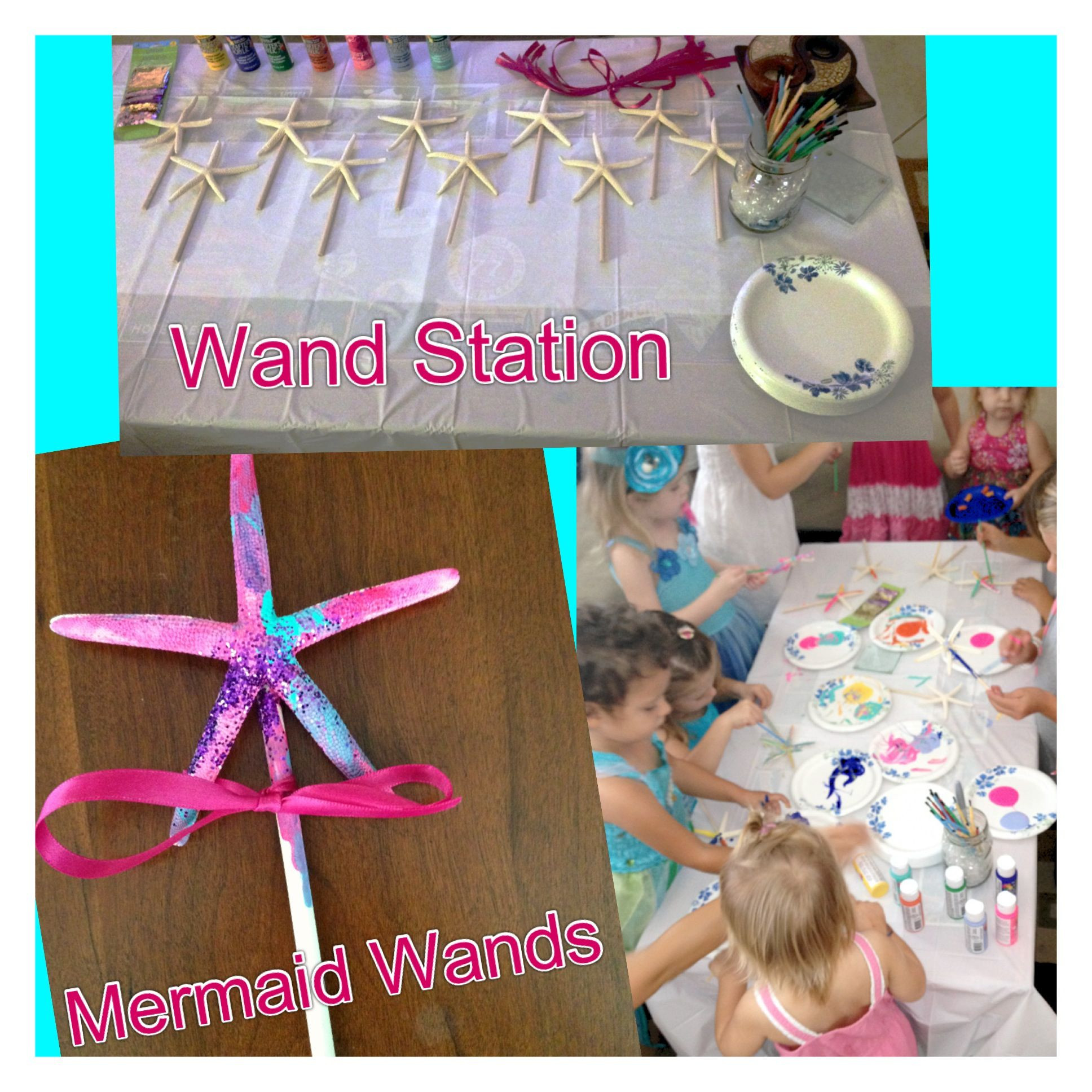 Mermaid Party Game Ideas
 Magical Mermaid Wands Lindy s mermaid party