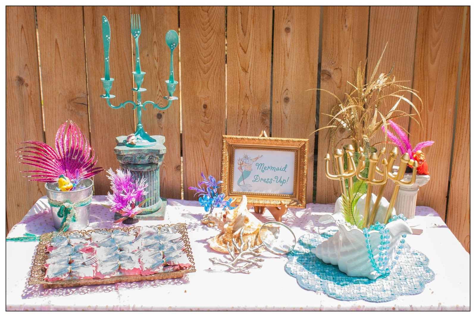 Mermaid Pool Party Ideas
 Bella C Parties "The Little Mermaid" Pool Party