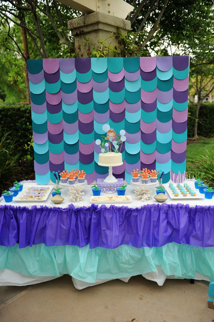 Mermaid Pool Party Ideas
 Mermaid Birthday Pool Party Ideas DIY