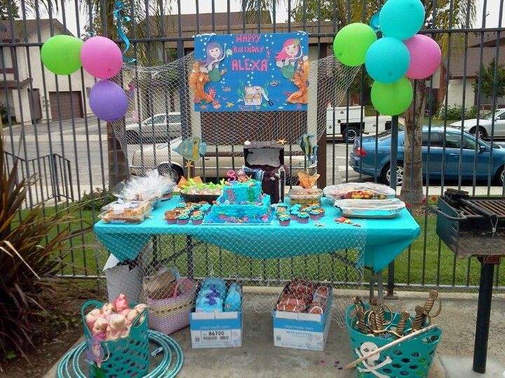 Mermaid Pool Party Ideas
 Mermaid pool party