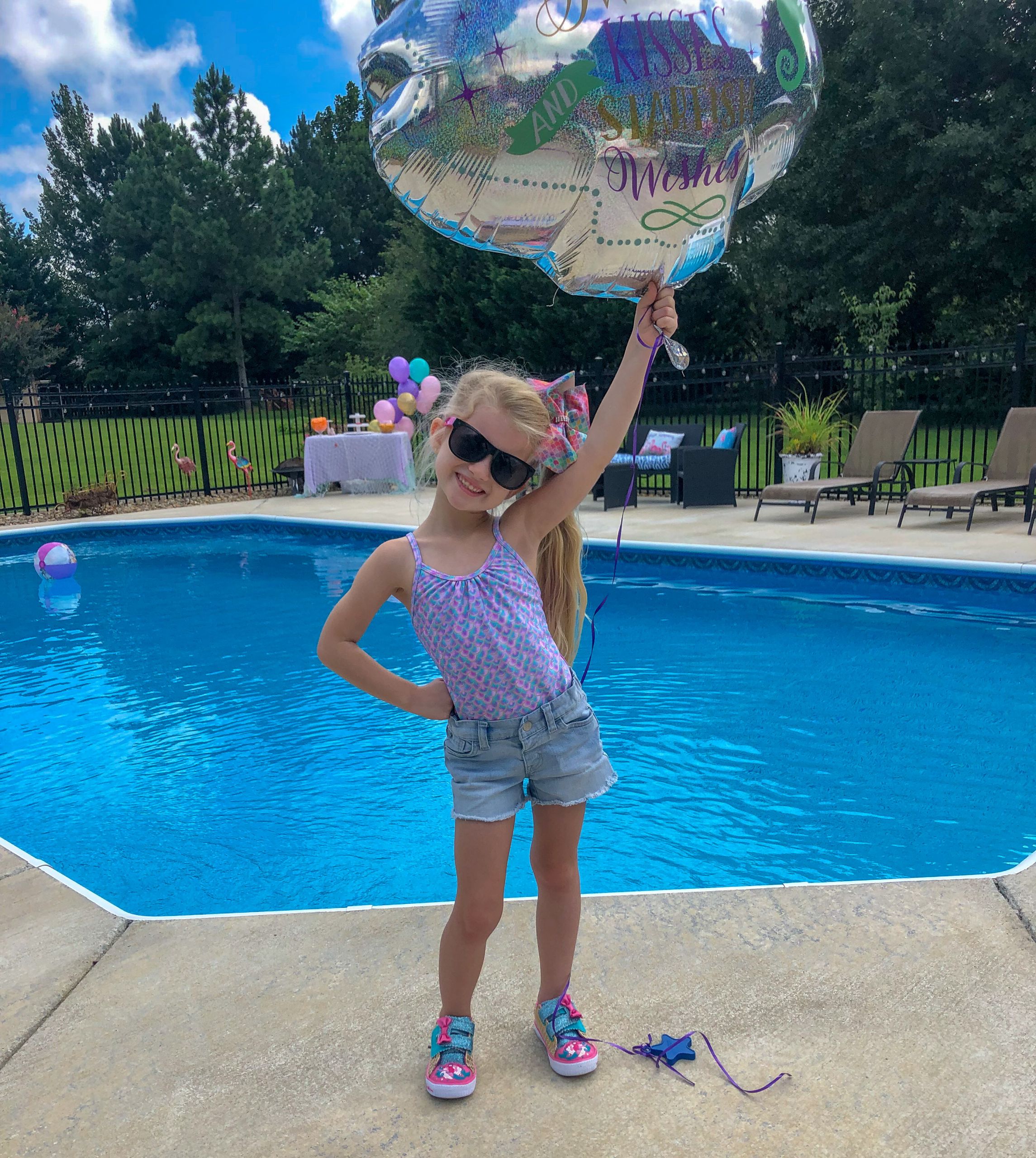 Mermaid Pool Party Ideas
 Raley s Mermaid Pool Party Poppy Grace