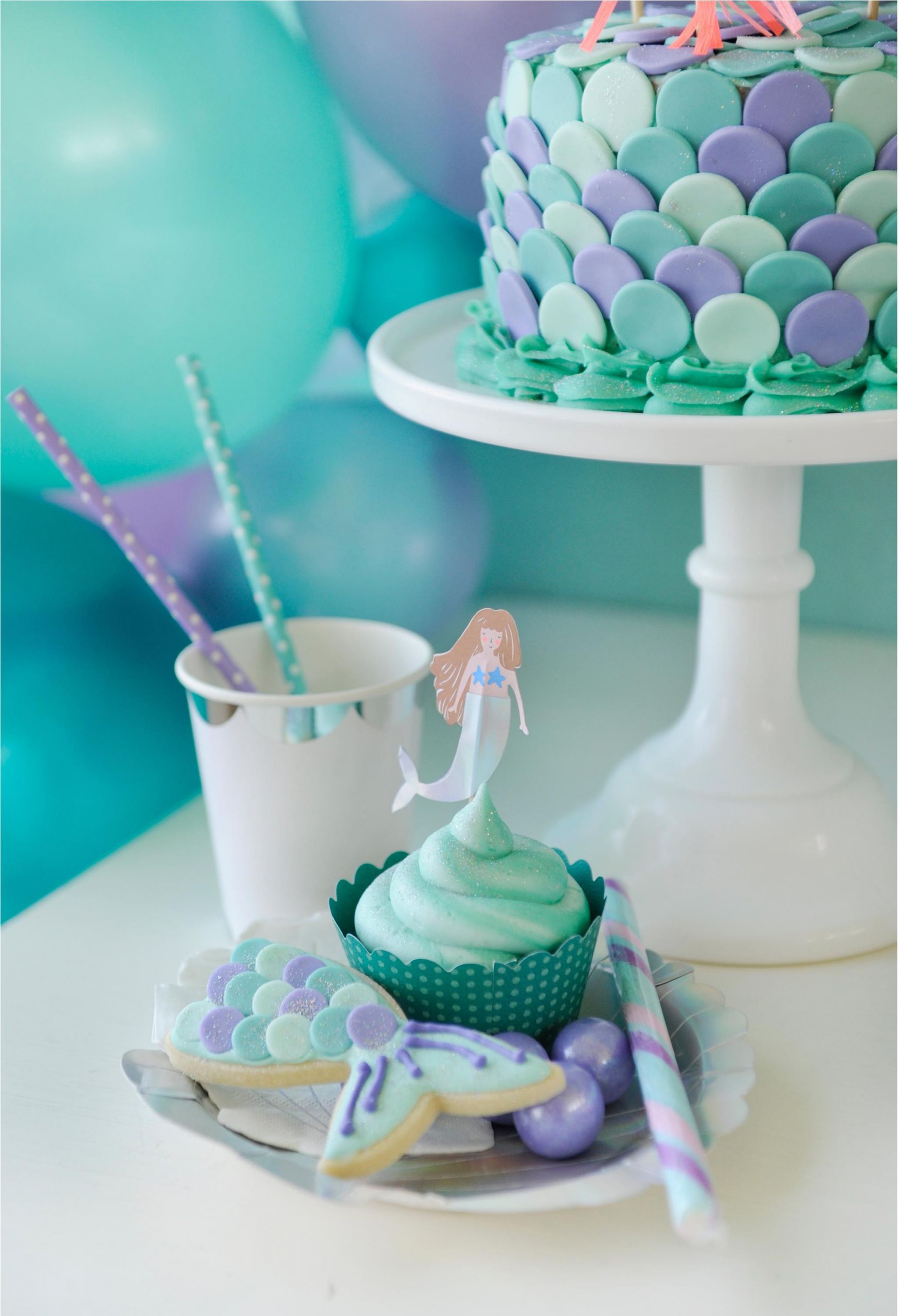 Mermaid Swim Party Ideas
 Splash Over to this Adorable Mermaid Party Project