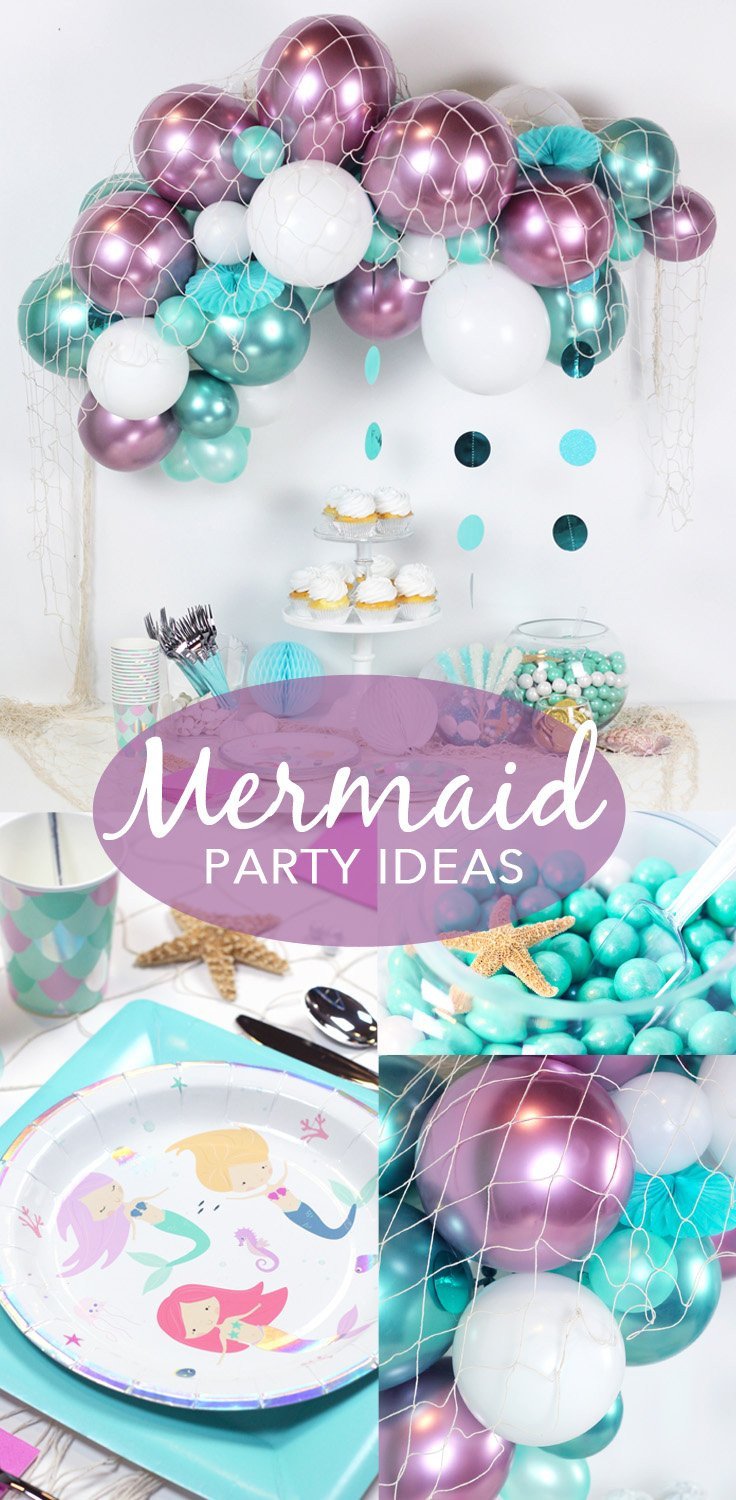 Mermaid Theme Party Ideas
 Wish We Were Mermaids – Zurchers