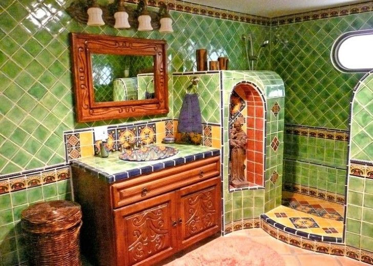 Mexican Bathroom Vanity
 Bathroom Vanities Beautiful Mexican Bathroom Vanity With
