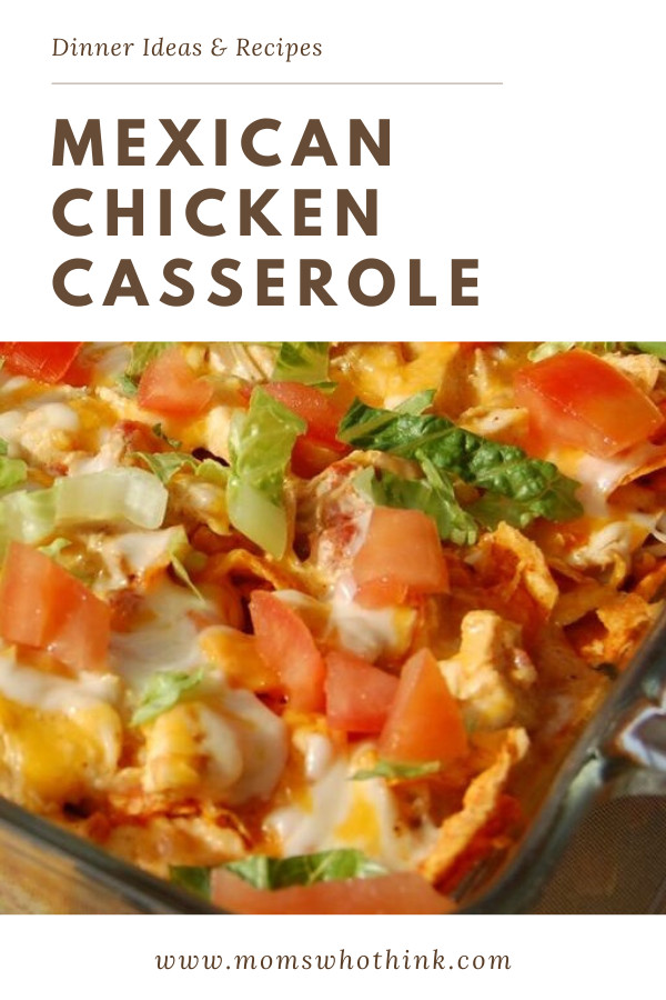 Mexican Chicken Casserole With Doritos And Velveeta
 Mexican Chicken Casserole Recipe