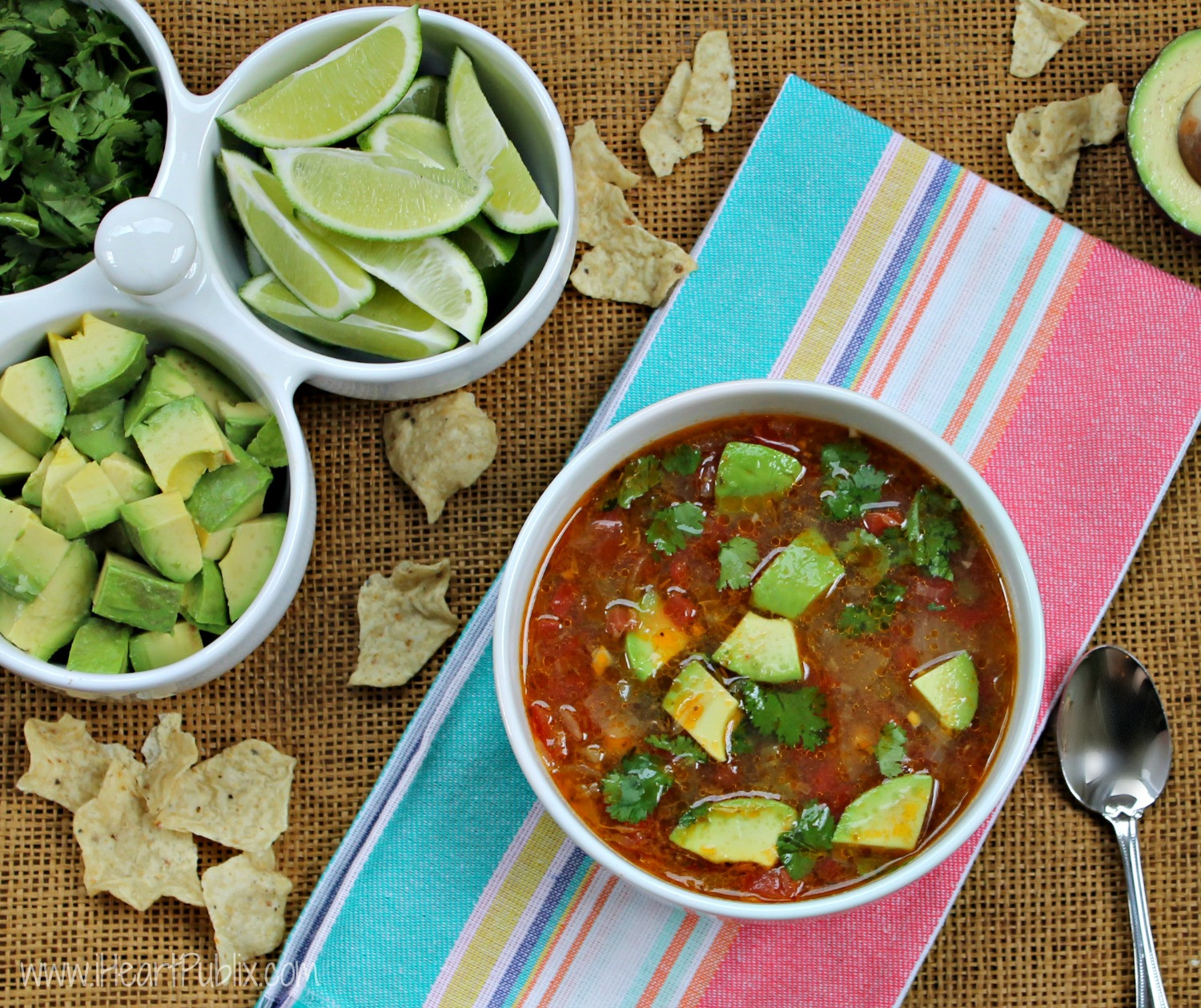 Mexican Chicken Lime Soup
 Tyson Grilled & Ready Coupon I Heart Publix
