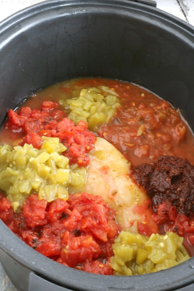 Mexican Crock Pot Recipes
 Crock Pot Mexican Shredded Chicken Tinga de Pollo