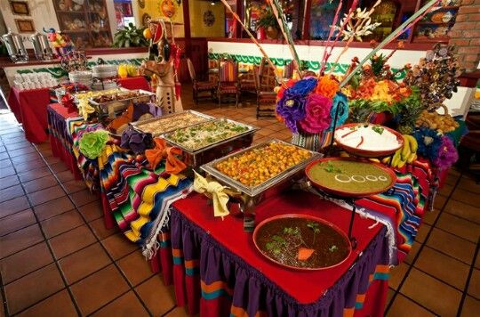 Mexican Food Ideas For Dinner Party
 Mexican wedding buffet