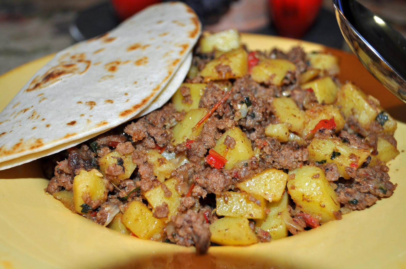 Mexican Ground Beef And Potatoes Recipes
 My Cocina My Kitchen Mexican Picadillo
